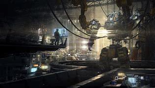 Image result for Robotic Factory Background