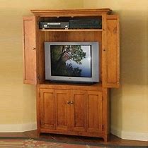 Image result for Enclosed Corner TV Cabinets