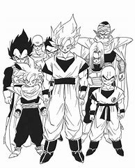 Image result for Dragon Ball Manga Art