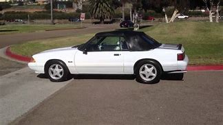 Image result for white 1992 mustang lx convertible