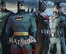 Image result for Batman Arkham City Batman Outfits