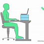 Image result for Standard Height Desk Chair