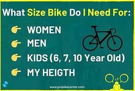 Image result for Bike Frame Size Chart