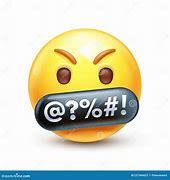Image result for Bad Language Emoji