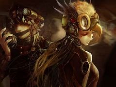Image result for Steampunk Factory Girl Wallpaper