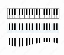 Image result for Curved Piano Keyboard Vector