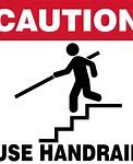Image result for Handrail Sign