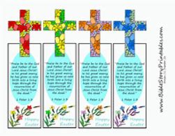 Image result for Holy Week Bible Reading Bookmark