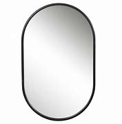 Image result for Varina Oval Mirror Black