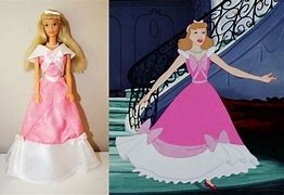 Image result for Cinderella Pink Dress Doll