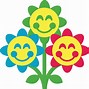 Image result for Flower Smiley Face Clip Art
