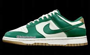 Image result for Green and Gold Nike Dunks