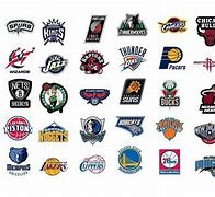 Image result for All 30 NBA Teams Logos for Painting