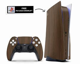 Image result for Custom PS5 Covers Wood