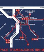 Image result for Belgrade Tram Map