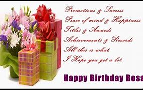 Image result for Happy Birthday Wishes Quotes to Boss