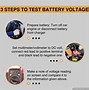 Image result for D Battery Voltage Chart