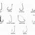 Image result for Fishing Hooks Actual Size