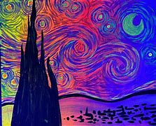 Image result for Starry Night Realistic