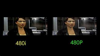 Image result for 480I vs 480P