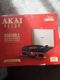 Image result for Akai Portable Turntable