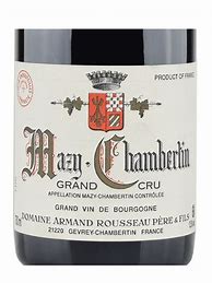 Image result for Armand Rousseau Mazis Chambertin
