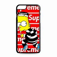 Image result for Supreme Bart Phone Case