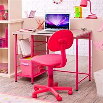 Image result for Glass Computer Desk Tray Pink