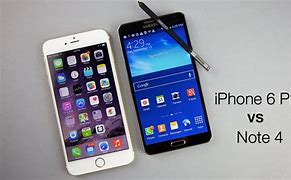 Image result for iPhone 6 Plus vs Samsung Note