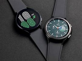 Image result for Samsung Galaxy Watch 4 Classic Black vs Silver