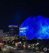 Image result for Las Vegas the Sphere Samsung Galaxy Unpacked