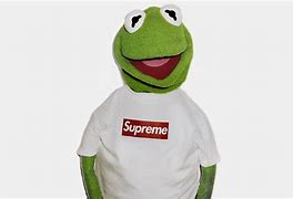 Image result for Kermit Supreme Memes