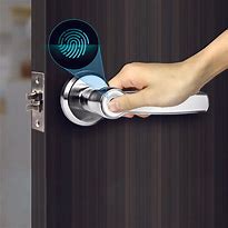 Image result for biometric doors locks with wireless