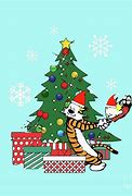 Image result for Calvin and Hobbes Christmas Eve Cartoons