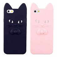 Image result for Pink Cat Ear Phone Case