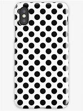 Image result for iPhone 8 Black White Polka Dot Case