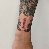 Image result for Angel Wings Wrist Tattoo