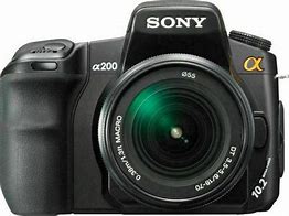 Image result for Sony Alpha 200