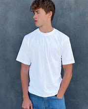 Image result for Baggy White Tee with NBA Teams On It
