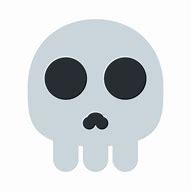 Image result for Dead Skull Emoji
