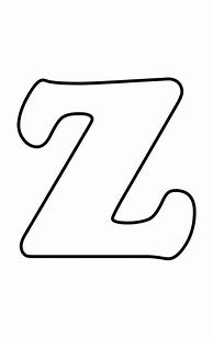 Image result for Letter Z Color Page