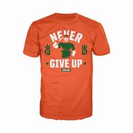 Image result for Never Give Up T-Shirt Orange Color