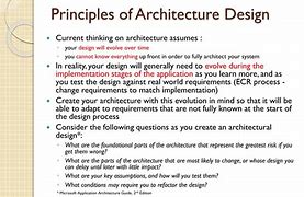 Image result for Architecture Principles
