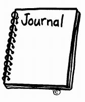 Image result for First Journal Clip Art