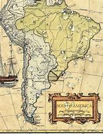 Image result for ancient map of south america