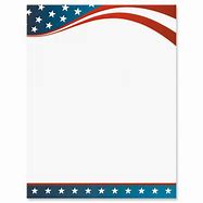 Image result for American Flag Stationery