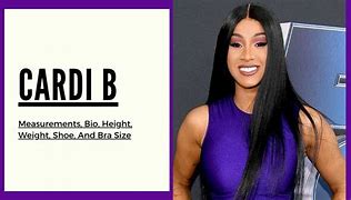 Image result for Cardi B-size