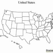 Image result for Free Printable 50 States Map