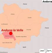 Image result for La Vella Andorra Europe Map