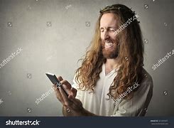 Image result for Jesus Phone Messageing